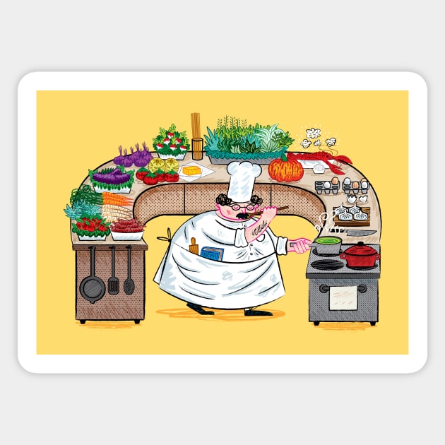 YES CHEF! Sticker by sonhouse5